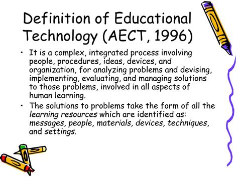 Educational Technology A Definition With Commentary