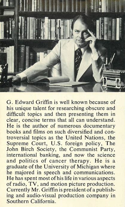 Edward G Griffin
