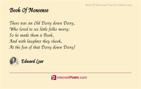 Edward Lear Poems