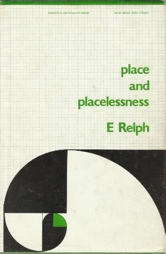 edward relph place and placelessness pdf