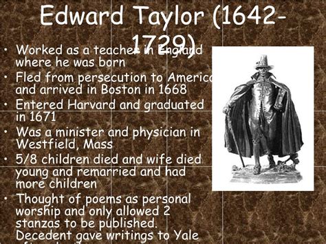 edward taylor