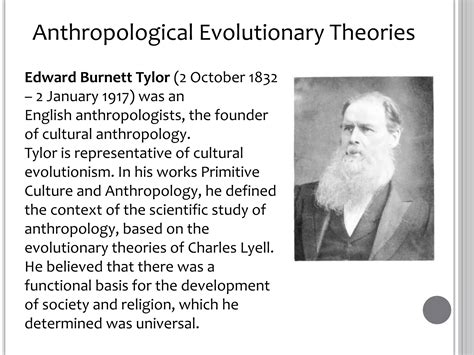 edward tylor cultural evolutionism