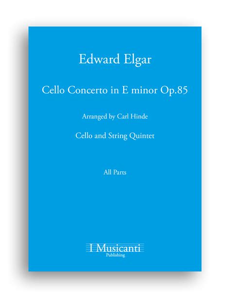 Read Online Edward Elgar Violin Cello In E Minor Op85 Book And 2 Cd Set 