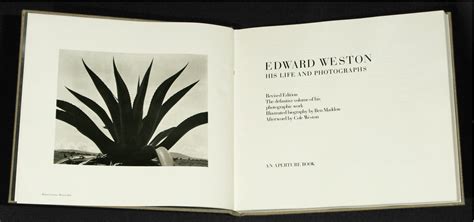Read Edward Weston His Life 