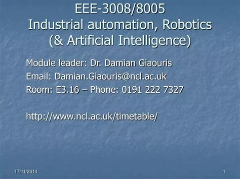 Read Eee 3008 Industrial Automation Robotics Eee 8005 