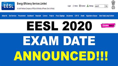 Eesl Exam Date