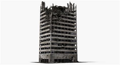 efecto edificio destruido photoshop