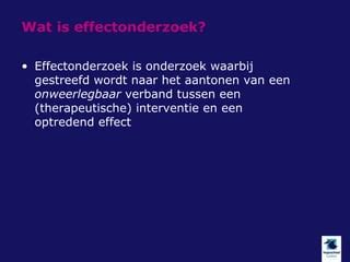 effect aantonen