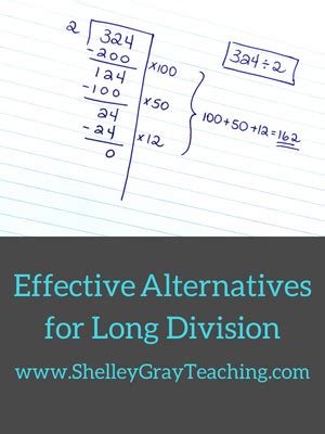 Effective Alternatives For Long Division Shelley Gray Long Division Box Method - Long Division Box Method