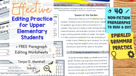 Effective Editing Practice For Upper Elementary Students Revising And Editing Activities - Revising And Editing Activities