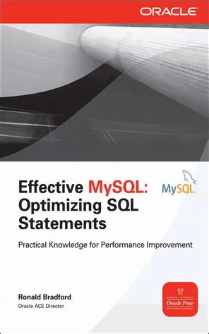 effective mysql optimizing sql statements