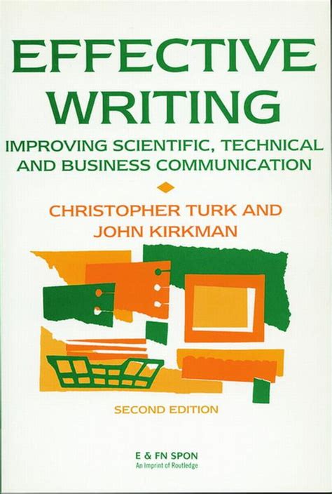 Effective Writing Improving Scientific Technical And Business Communication
