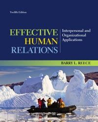 Download Effective Human Relations Interpersonal And Organizational Applications 12Th Edition 