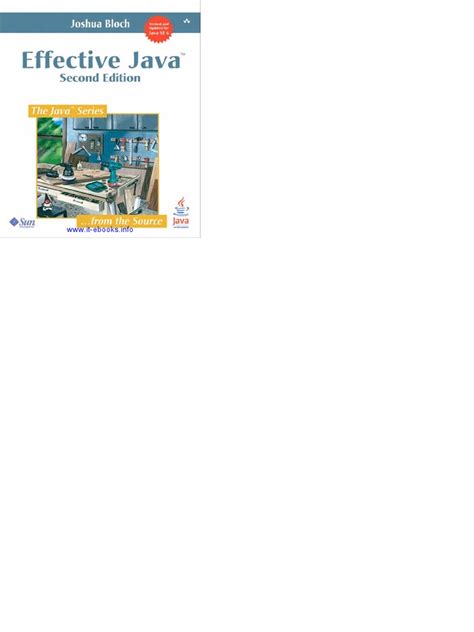 Download Effective Java 2Nd Edition Pdf Ebooks Ebooks Bucket 