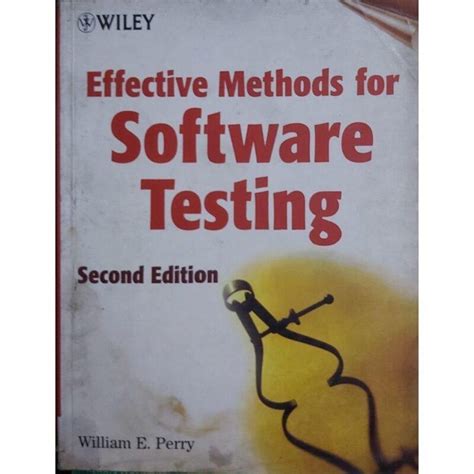 Full Download Effective Methods For Software Testing 2Nd Edition Free Download 