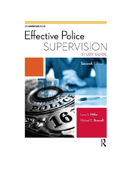 Full Download Effective Police Supervision 6Th Edition Study Guide 