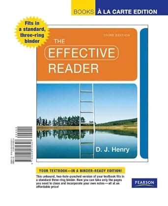 Download Effective Reader Third Edition Answers 