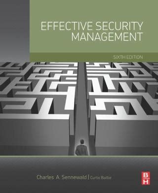 Download Effective Security Management Sixth Edition 