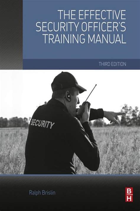 Read Effective Security Officers Training Manual Pdf 