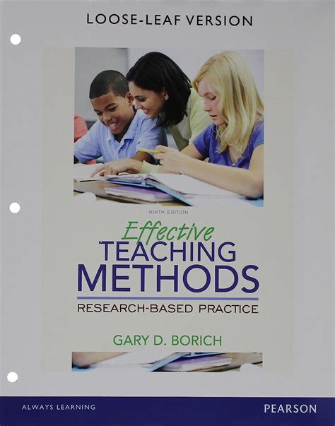 Read Online Effective Teaching Methods Gary Borich 