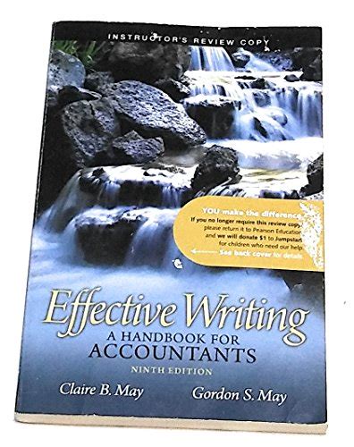 Read Online Effective Writing A Handbook For Accountants 9Th Edition 