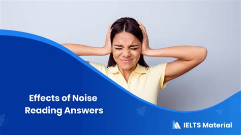 Effects Of Noise Reading Answer