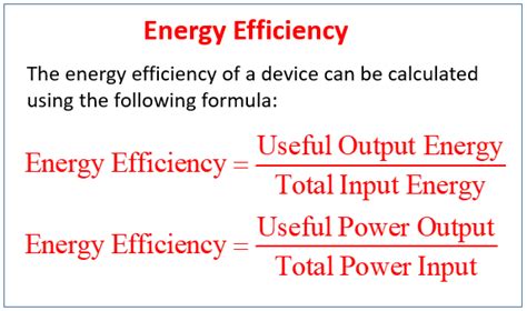 Efficiency Formula Calculation Amp Applications Lesson Study Com Efficiency In Science - Efficiency In Science