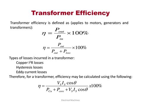 Efficiency Of Transformer