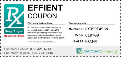 Read Effient Coupon Manual Guide 