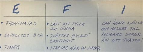 efi analys exempel