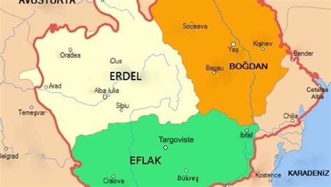 Eflak Boğdan Nerede