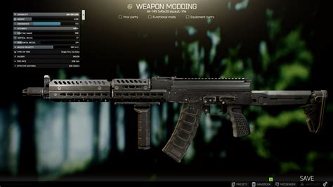 M4A1 with all best and new mods for it : r/EscapefromTarkov