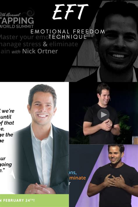 eft tapping technique nick ortner biography