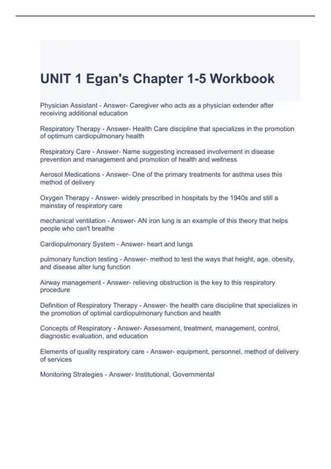 Read Online Egan Chapter 33 Workbook Answers 