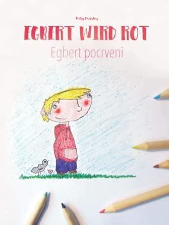 Egbert Wird Rot O Egbert Kokkinizei Malbuch Kinde