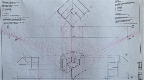 Egd 2 Point Perspective Drawing Grade 12
