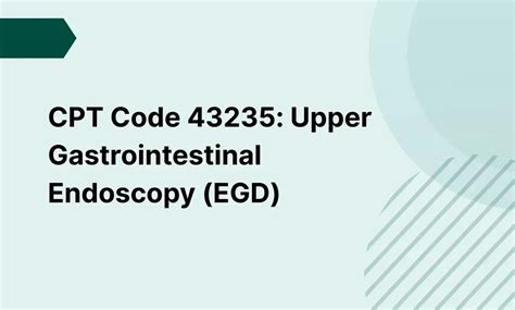 Egd Cpt Code
