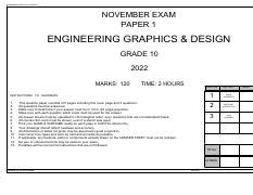 egd exam papers grade 10