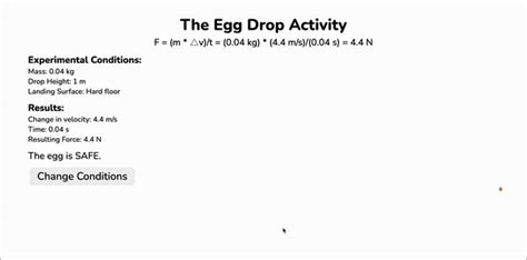 Egg Drop Simulator