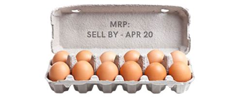 eggs past sell by date uk