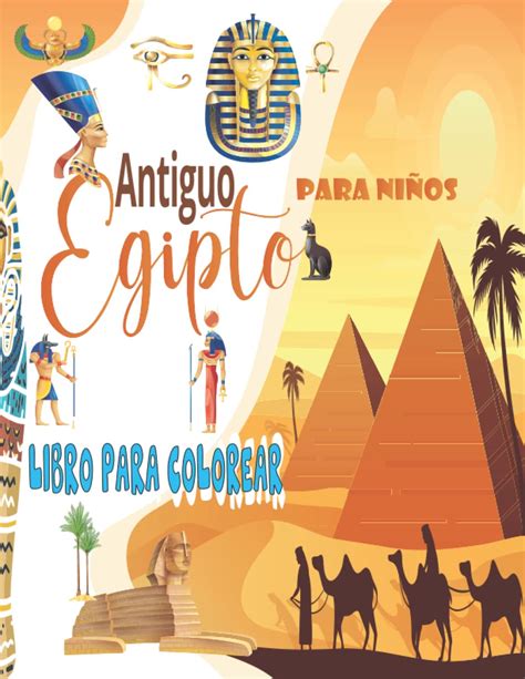 egipto libro para colorear