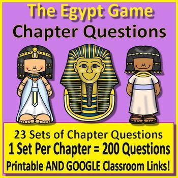 Read Online Egypt Game Comprehension Questions Or Guide 