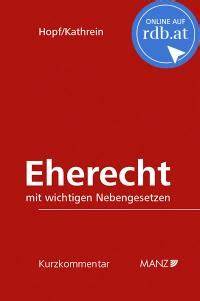 eherecht manz kurzkommentare