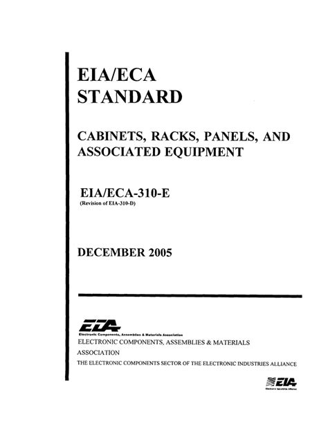 Eia 310 E Standard
