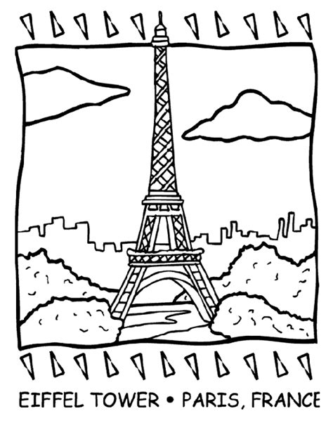 Eiffel Tower Coloring Page Crayola Com Eifel Tower Coloring Page - Eifel Tower Coloring Page