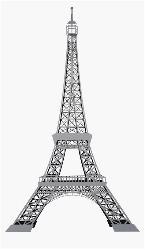 Eiffel Tower Outline