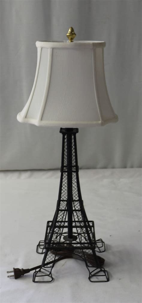 Eiffel Tower Table Lamp White