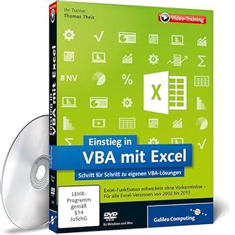 Einstieg In Vba Mit Excel Makro Programmierung Fu