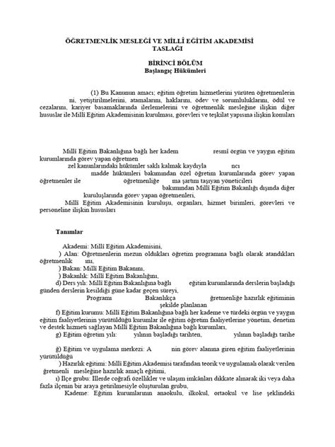 Eğitim Ve Bilim