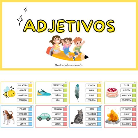Ej De Adjetivos